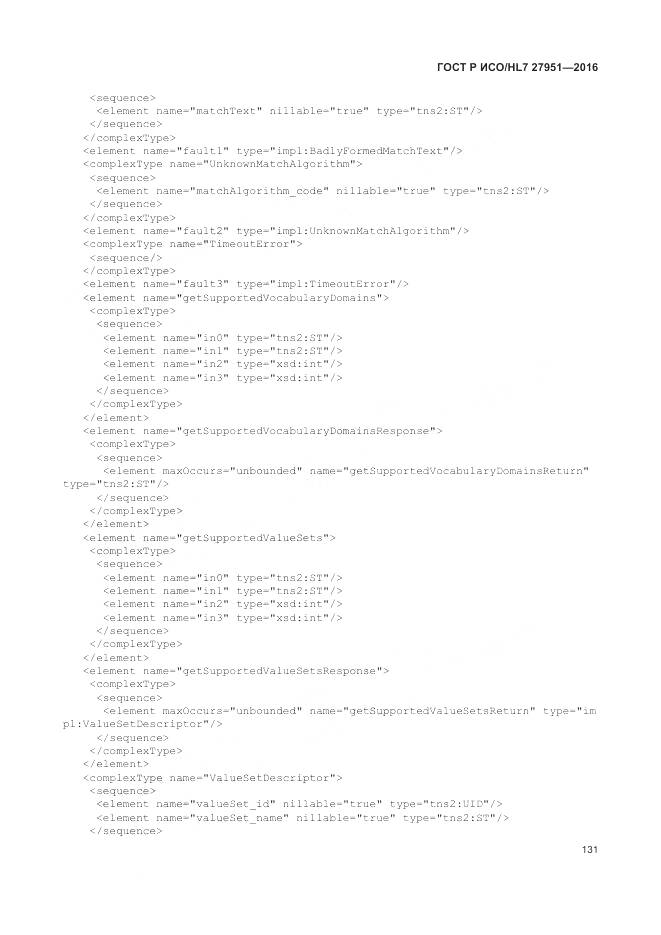 ГОСТ Р ИСО/HL 7 27951-2016, страница 135